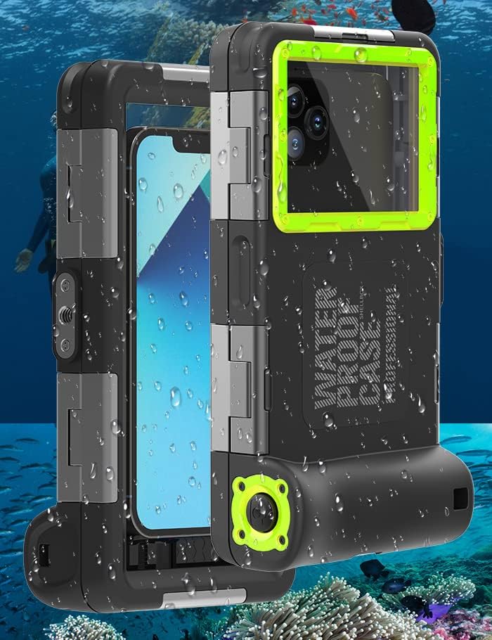 2ª capa de telefone à prova d'água de mergulho 50 pés ip68 surf snorkeling snorkeling foto ao ar livre