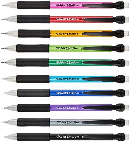 Lápis mecânicos companheiro de papel, escreva Bros. Comfort 2 lápis com aderência de conforto, ótima para