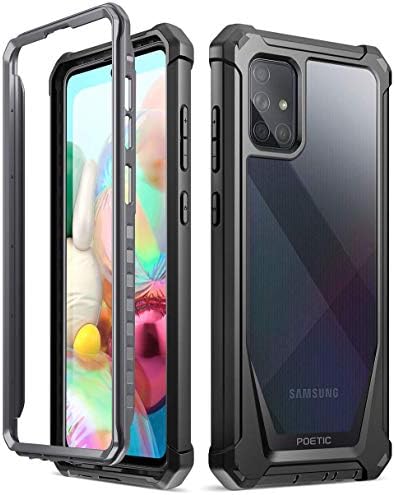 Série Poética Guardião para Samsung Galaxy A71 4G Caso, [não Fit Galaxy A71 5G Versão] Tampa de para-choque