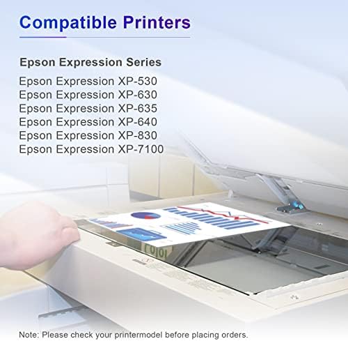 Vinker 410XL Substituição de cartucho de tinta remanufaturada para cartuchos de tinta Epson 410