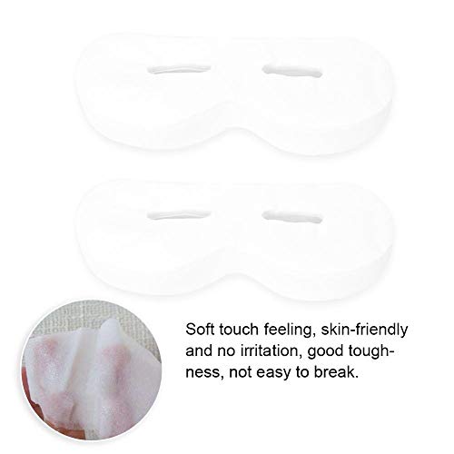 200pcs máscara ocular descartável, algodão DIY papel ultrafino Ferramenta de cuidados com os olhos