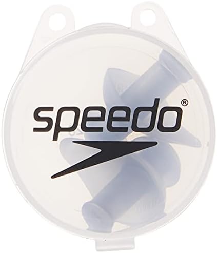 Speedo Unisisex-Adult Treinando Swim Eargo Ear Plugs Silver