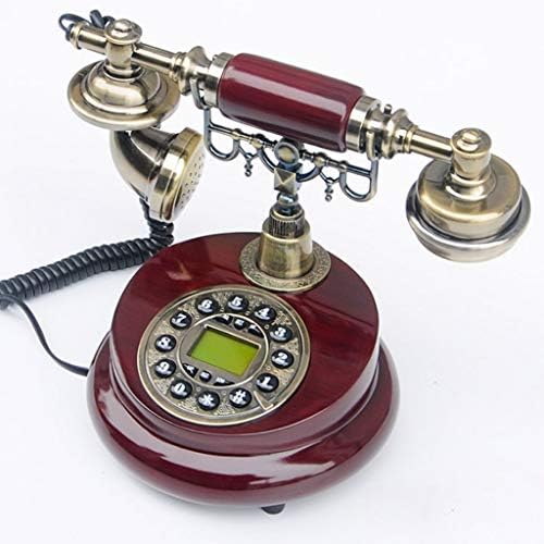 Telefone Retro rotativo Rotário Telefone Antique Wired Continental Telephone Decoração de casa