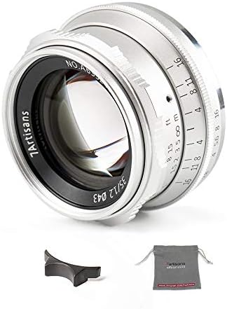 7artisans 35mm f1.2 lente manual de foco APS-C Apertura grande ajuste para câmeras de espelhos compactos