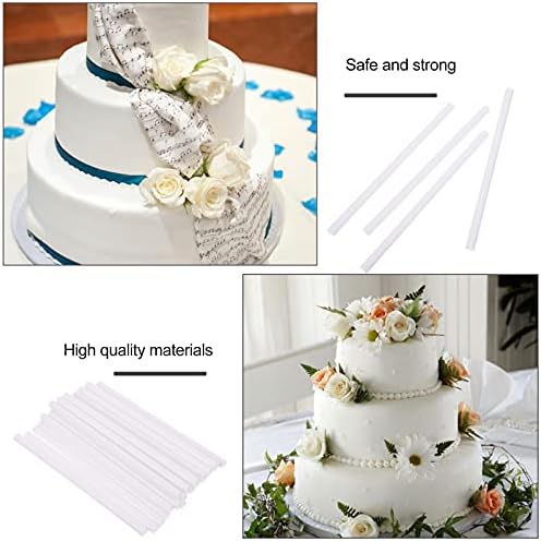 Suprimentos para decoração de bolo de hemotão suprimentos de decoração de bolo 24pcs bolo bolo hastes