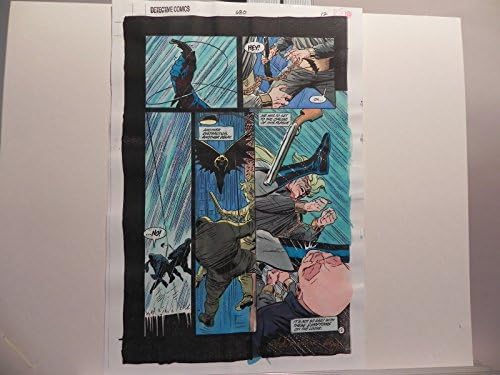 Batman 680guias coloridas Arte de produção com C.O.A assinado/Adrianne Roy PG12