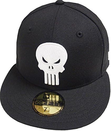 Símbolo da Marvel Punisher Black 59Fifty Cap