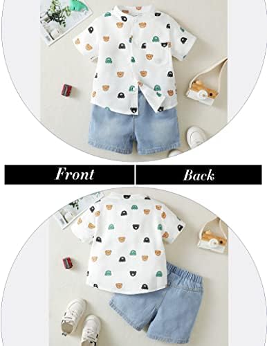 Roupas de menino para bebês roupas de bebê de verão