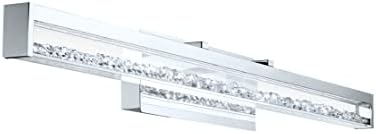 EGLO Cardito 27 Modern Crystal Glass Vidal Vanity Iluminação úmida Certificação de parede Certificação Banheiro