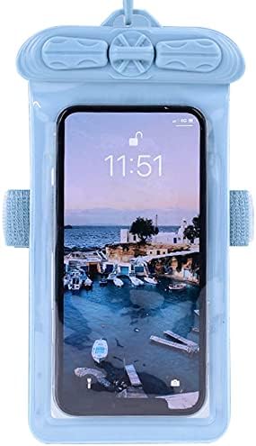 Caixa de telefone Vaxson, compatível com Huawei Honor 30 Pro impermeável bolsa de bolsa seca [não filme de protetor de tela] Blue