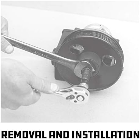 Direção hidráulica e polia do alternador Remova e instale o conjunto de ferramentas, substitua