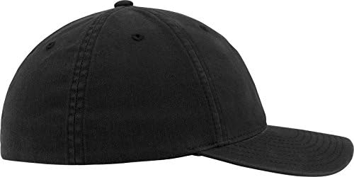 Flexfit Roundamento Lavado Caps de chapéu de pai, unissex, chapéu de pai de algodão lavado com roupas