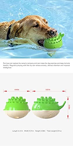 DCH Spray Toy for Dog, Float de brinquedo em forma de spray em forma de crocodilo na água, adequado para