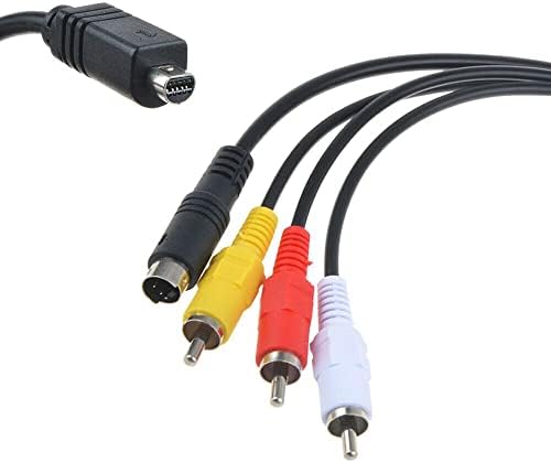 Parthcksi AV A/V TV Video Audio Cable/cabo/chumbo para Handycam HDR-CX360/V/E/L CX360/R