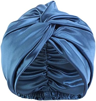 Czdyuf imitando boné para dormir chapéu de seda noturna com chapéu de confinamento de chavão de chavão