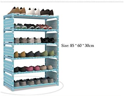 WSZJJ Cabinetes simples de sapatos Multi-camada de camada de sapato Rack de sapato Modern simples entrada de