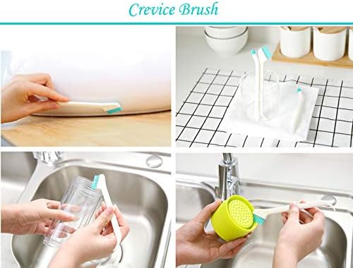 Escovas de limpeza de fendas descartáveis ​​para escova de canto do vaso sanitário limpador de gap skinny