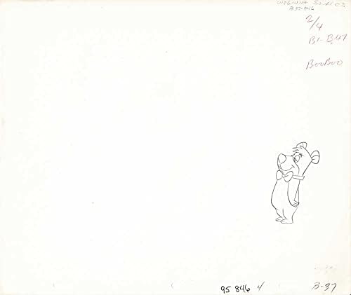 Yogi Bear Boo Boo Produção Animação Cel Desenho Hanna Barbera Os anos 70 assinou? 337