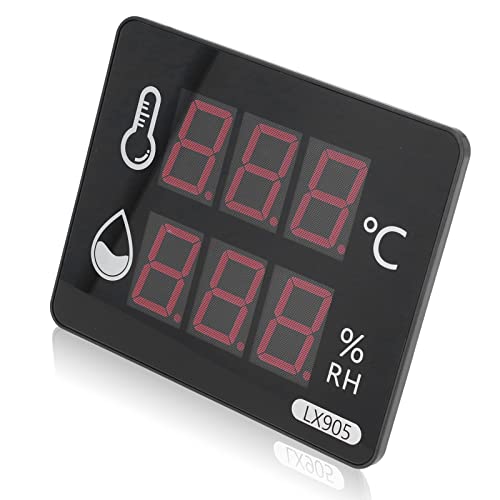 Medidor de temperatura 40120 Termômetro de exibição digital de alta LED para casa