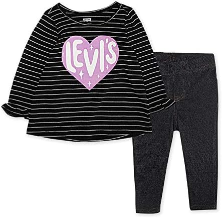 T-shirt de manga longa e leggings de Levi's Baby Girls
