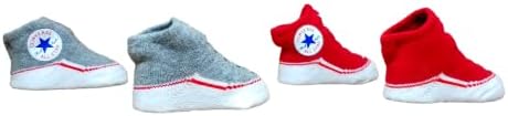 Converse Infant Baby Chuck Booties 2 pacote