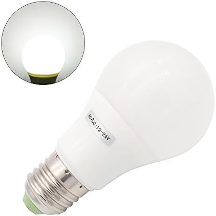 Bulbo LED GRV E27 5W 12-5730 SMD DC12-24V ou AC12V Luz de plástico térmica não-minúmida 40watt