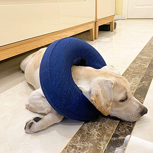 Colar de cone de cachorro inflável Katoggy, colar de cachorro de recuperação de proteção suave para