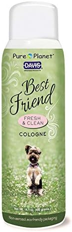 Dog Colônia Eco Friendly Mist Spray Rápula de secagem rápida Longa Escolha o perfume 14oz