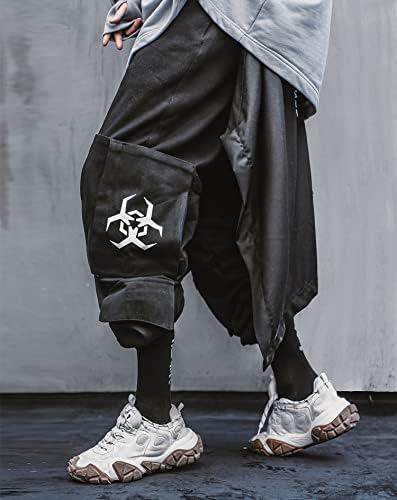 Niepce Inc calças de corredor de rua japonesas para homens