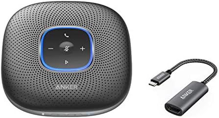 Anker PowerConf & Anker Powerxpand+ Pacote de Conferência, Bluetooth SpeakerPhone com captação de voz aprimorada