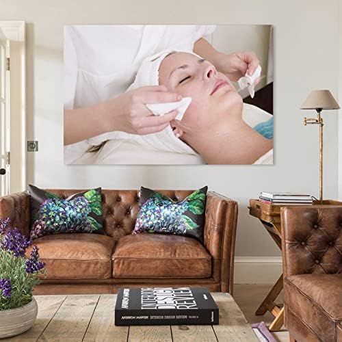Imagens faciais de limpeza facial para parede e spa Poster de tratamento facial spa spa facial pôster