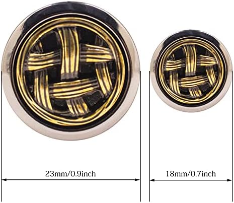 Buttons de ouro antigos de F&G 14pcs