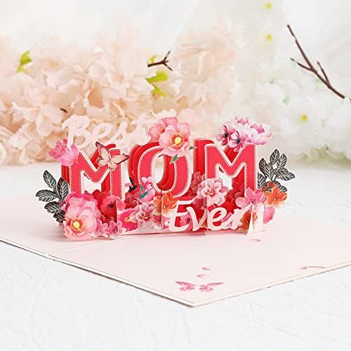 Cartão pop -up do dia das mães, Melhor mãe de todos