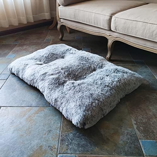 Coohom Deluxe Pluxus Bed Bed Cushion Cushion tapete, cama lavável para animais de estimação