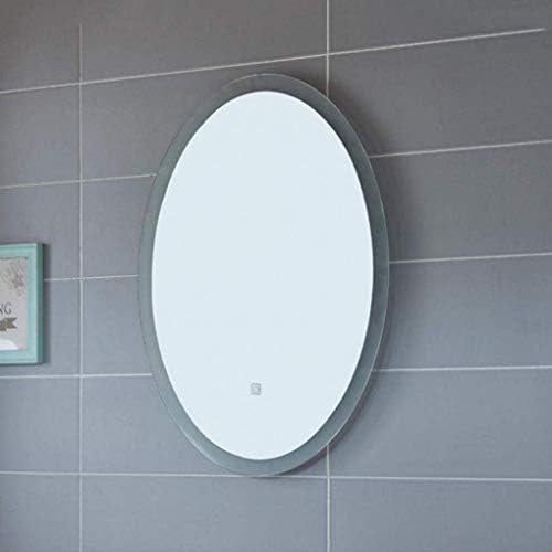 Espelho montado na parede YGCBL, espelho de banheiro LED, espelho de vaidade do banheiro com lâmpada,