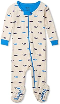 Hatley Baby-Boys Organic Cotton Footed CoverAll