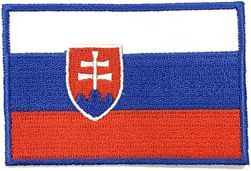 A-One emblema tático Patch de símbolo da UE+Bandeira da Eslováquia no Patch+Membros da UE Pin Broche Metal, adesivo