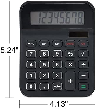 Tru Red TR230 TR230 Calculadora de desktop de 8 dígitos, preto