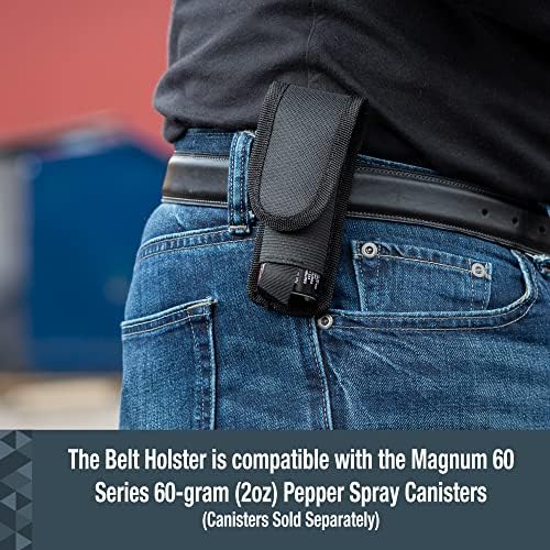 Saber Nylon Belt Holster para Magnum 60 Series, se encaixa em modelos de 60 gramas, fornece acesso rápido
