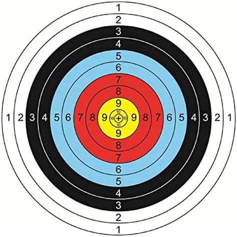EIOFLIA Archery Target Papers Arrows Shot Shot Arrow Shot Target Arco -e flecha Target Target Target para Arrow