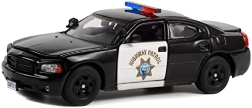 2006 Charger Police Chp Black The Rookie TV Series 1/43 Diecast Model Car de Greenlight 86634
