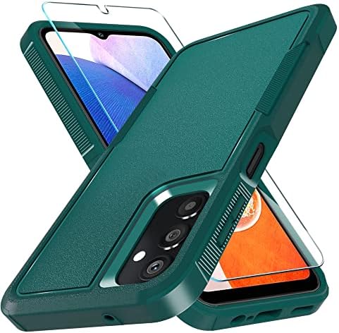 Bstozalle para Samsung Galaxy A14 5G CASO: camada dupla resistente Caixa de telefone celular e protetor de