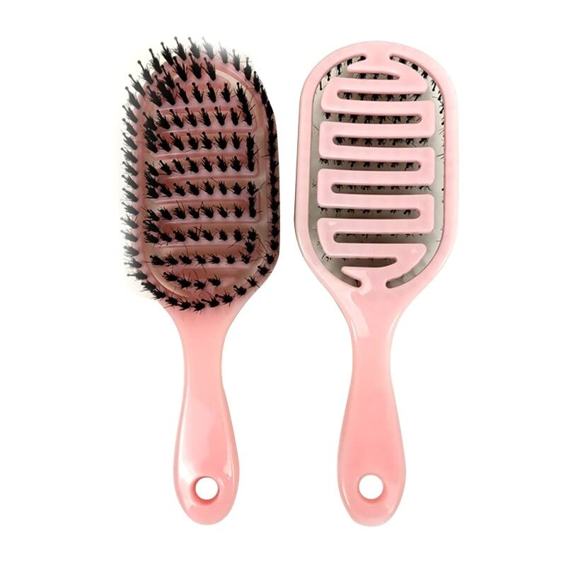 Profissional Hollow Out Bristles Bristles Detonging Hairbush Massage Scalp Styling Tool para mulheres