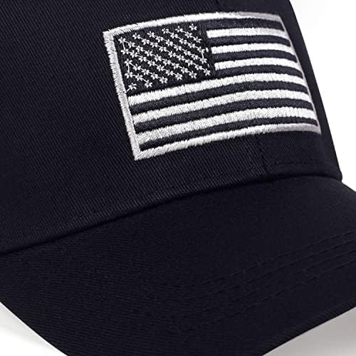 Voron 3 pacote de chapéu de bandeira americana - chapéu de snapback, boné de beisebol para homens e mulheres ajustáveis