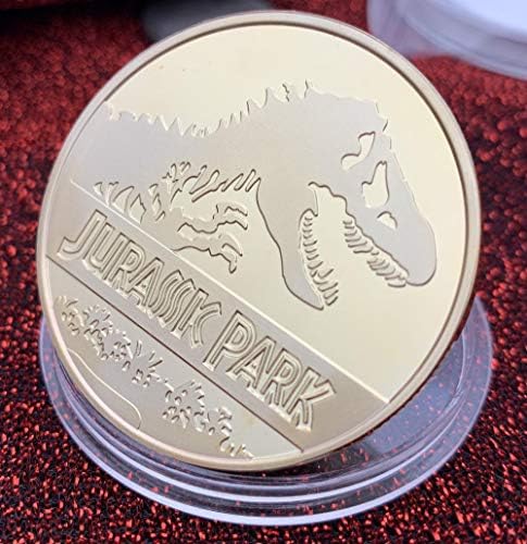 Criptografada Dinosaur Gold, comemorativa Coin Coin Coin Moed