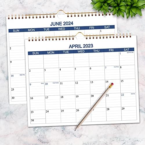 Calendário 2023-2024-O calendário da parede vai de maio de 2023 a junho de 2024-14 meses planejador de calendário