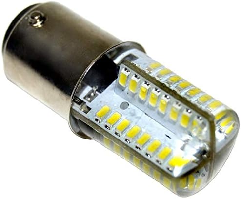 HQRP 110V Lâmpada LED Branco quente para Bernina 814/815/816/817/818/819/840/841 Máquina de