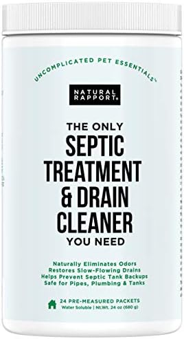 Tratamento séptico de relacionamento natural e limpador de drenagem - o único tratamento séptico