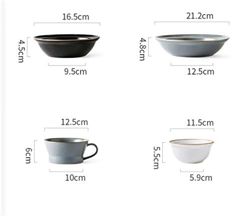 Conjunto de tabela de porcelana PDGJG, conjunto de pratos nórdicos Conjunto de pratos minimalist
