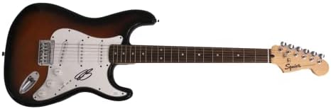 Joe Bonamassa assinou autógrafo em tamanho grande Stratocaster Guitar Guitar B W/ James Spence JSA Autenticação